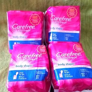 Carefree unscented panty liners